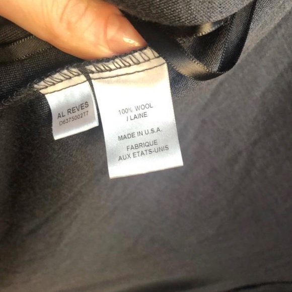 Diane Vom Furstenburg “Al Reves” reversible 100% wool wrap dress. - Picture 7 of 9